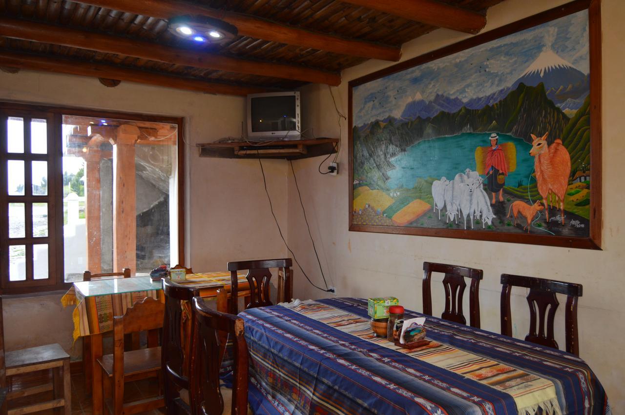 Quilotoa Green Lake Exterior foto
